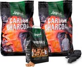 Legua BBQ Startpakket – 20kg Quebracho Houtskool + 1kg Aanmaakwokkels – Premium Voordeelpakket