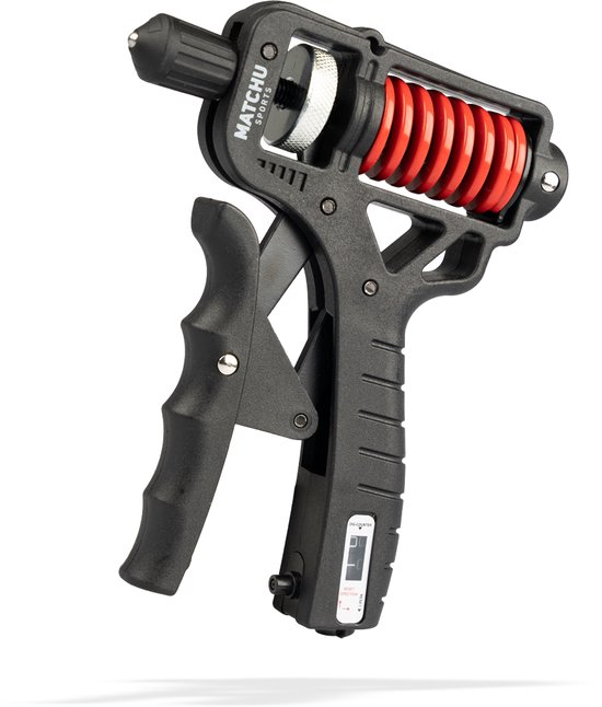 MATCHU – Handtrainer – Handknijper – Verstelbaar 5 tot 165 KG – Hand griptrainer met teller – Krachtige grip trainer – Duurzaam en Ergonomisch