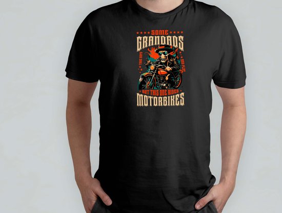 Foto: Some grandads but this one rides t shirt bikerlife rideordie borntoride motorcyclemadness bikerleven rijdenofsterven motorgekte volgas