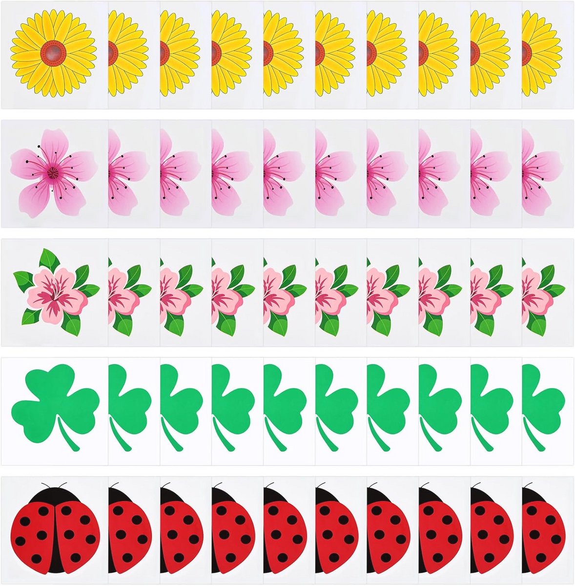 50 Stuks Vliegenvallen voor Binnen - Kleefstickers voor het Vangen van Vliegen en Muggen