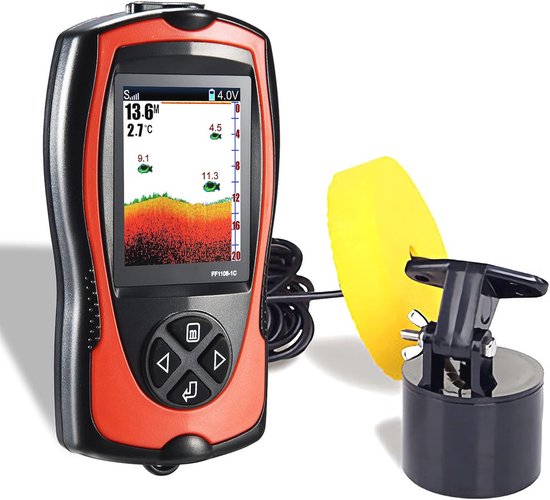 LUCKY Underwater Fish Camera, Fish Finder, Underwater Camera, Fish Finder Water Camera with High Resolution Screen