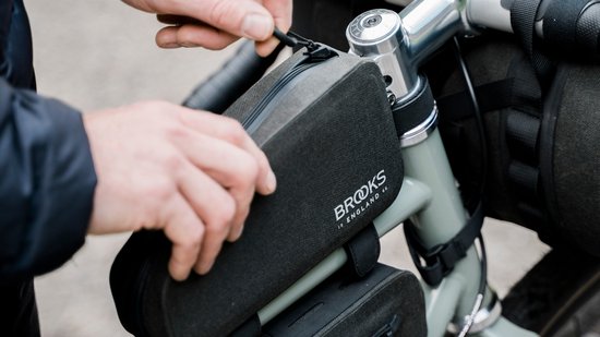 Brooks frametas Scape Top Tube Zwart van Brooks — afbeelding 5