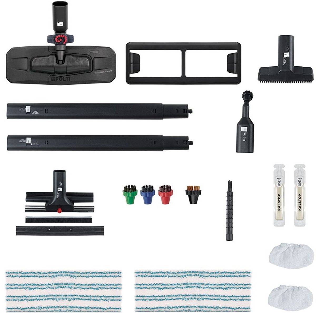Polti Pro 95_Turbo Flexi Cilinder-stoomreiniger - 1100W - Zwart, Groen – foto 7