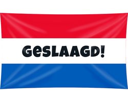 gevelvlag - Geslaagd rwb 150cm x 90cm