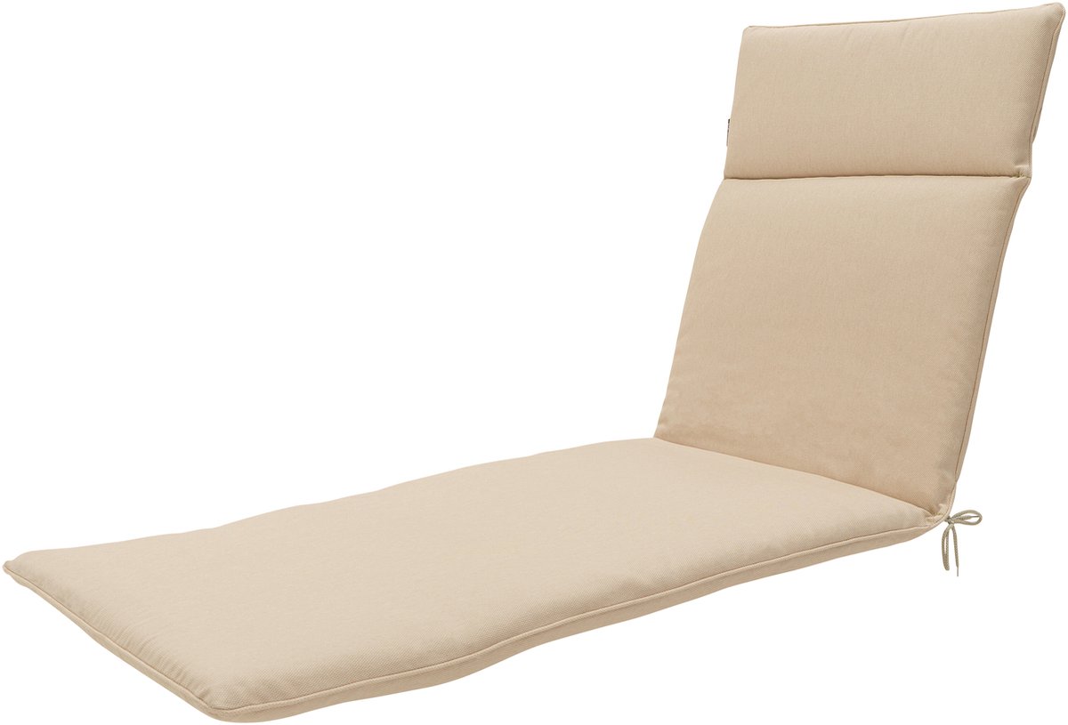 Ligbedkussen ca.190x60cm Beige canvas eco+