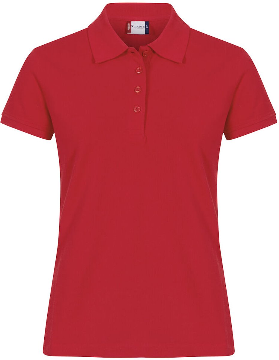 Clique Heavy Premium Polo Women 028261 - Rood - XXL