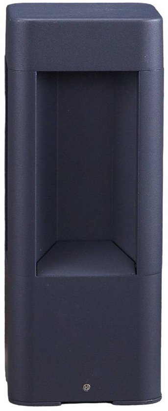 Lucande - Lampe d'extérieur LED - 1 lumière - Aluminium, polycarbonate - H : 30,5 cm - anthracite - Source lumineuse incluse