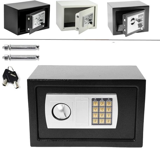 Digitale kluis met elektronisch slot én een traditioneel slot-Digital Safety Box