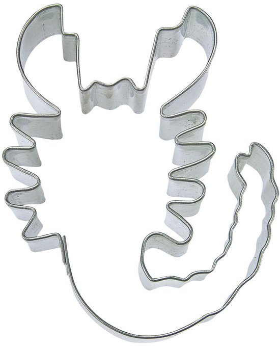 Staedter Fawn Cookie Cutter, Argento, Acciaio Inossidabile, Silver, 6 cm