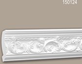 Kroonlijst 150124 Profhome Sierlijst Lijstwerk rococo barok stijl wit 2 m