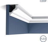 Kroonlijst flexibel Origineel Orac Decor C200F LUXXUS Plafondlijst Sierlijst flexibel 2 m