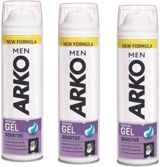 Arko Scheerschuim 3 Flessen a 200ml