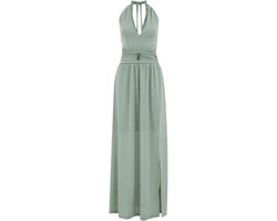WE Fashion Dames maxi-jurk met glittergaren