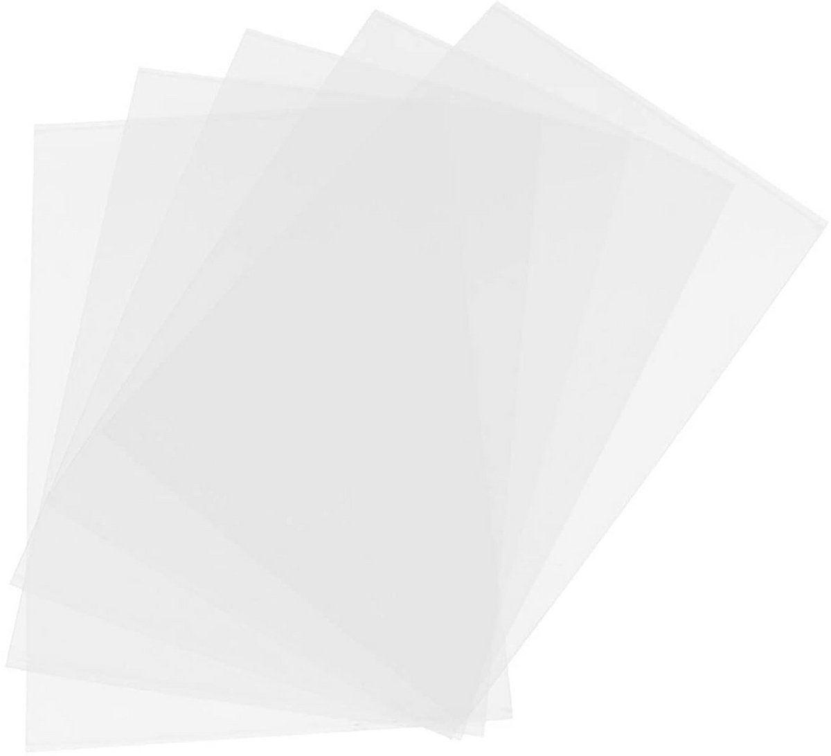 6 Stuks FEP Film voor 3D Printers - Reserveonderdelen voor Hars 3D Printers 380x260x0.15mm