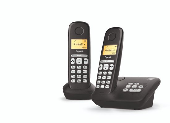 Gigaset AL385A Duo Telefoon + Antwoordapparaat Zwart foto 3