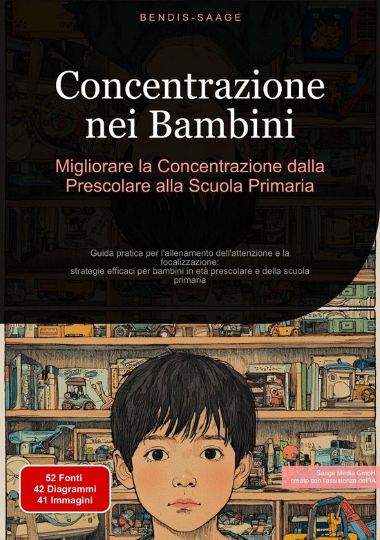 Concentrazione nei Bambini: Migliorare la Concentrazione dal ... - cover