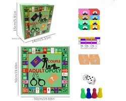 Adultopoly - Adultopoly Bordspel voor Koppels & Date Nights - Leuk Spel voor Volwassenen & Spelavonden - snelle levering