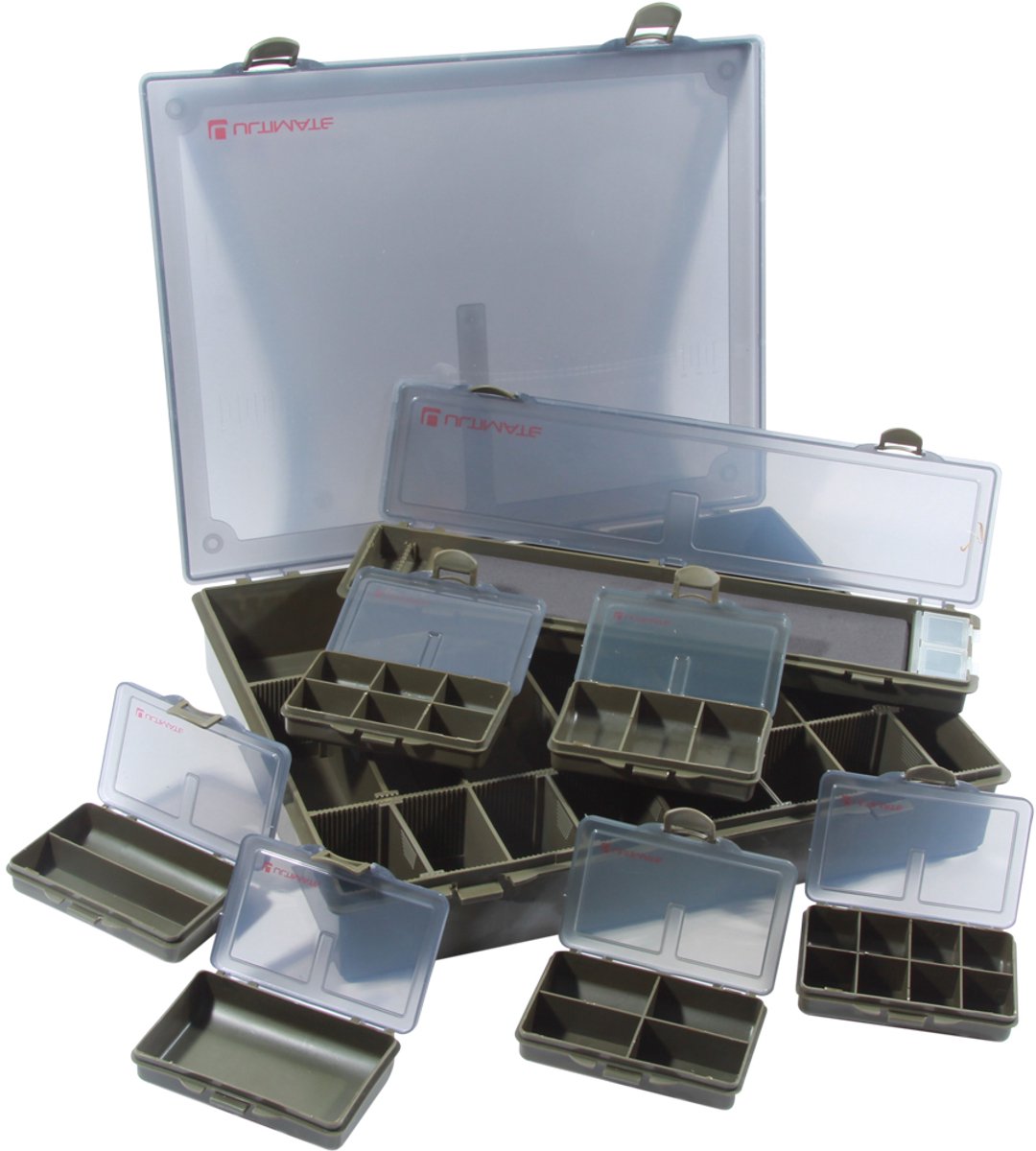 Ultimate Adventure Tacklebox inclusief Bit Boxes | Tackle box