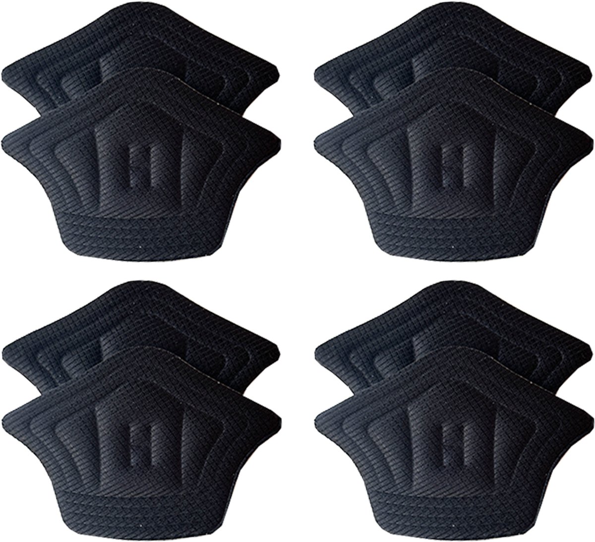 Sodrai Hielzooltjes | 8 stuks | Kleur Zwart | Hielzool | Hakbeschermers | Premium Hielbeschermers | Anti-slip | Schoenmaat Universeel | Hiel beschermers |Hielkussens |