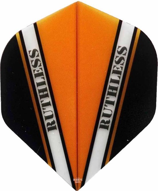 ABC Darts - Dart Flights - Ruthless Vision V Oranje - 10 sets (30 stuks) van ABC Darts — afbeelding 2