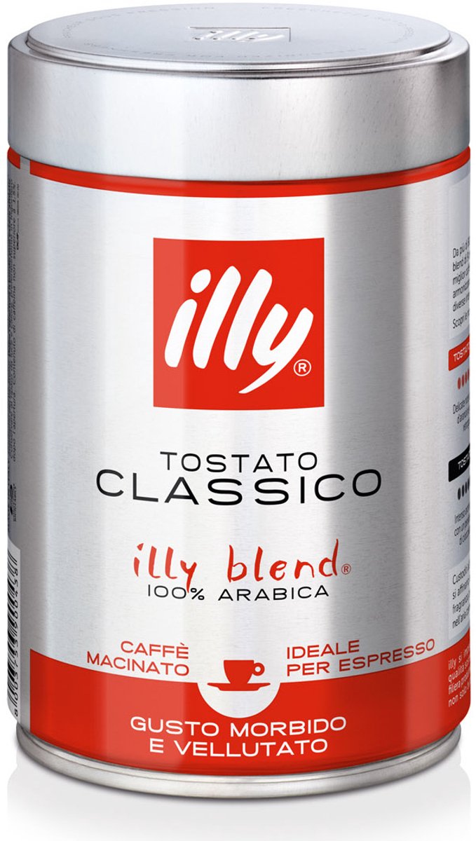 illy gemalen espressokoffie Classico - 250 gram thumbnail 3