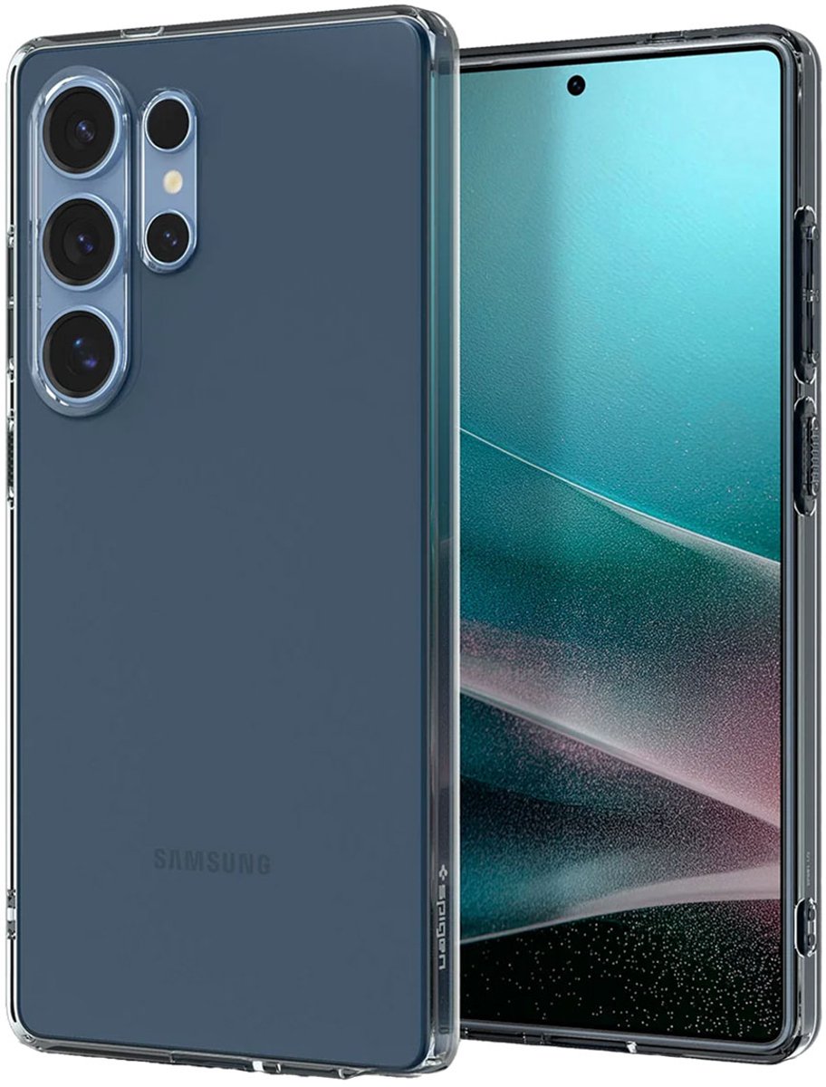 Spigen Liquid Crystal Backcover geschikt voor Samsung Galaxy S25 Ultra - Space Crystal