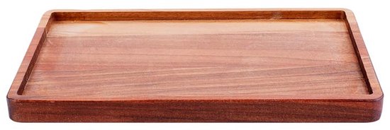 Bowls and Dishes Pure Walnut Wood | Duurzaam | Serveertray rechthoekig M 24 x 14,5 cm | walnoot hout | cadeautip!