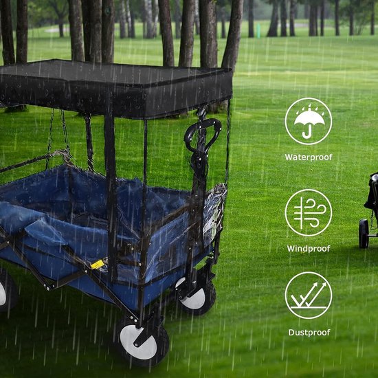 Regenbescherming Voor Bolderkar, Transparant, 112 X 50 76 Cm Multifunctioneel Regenhoes Inklapbare Regenhoes Alle Trolleys 2035071702