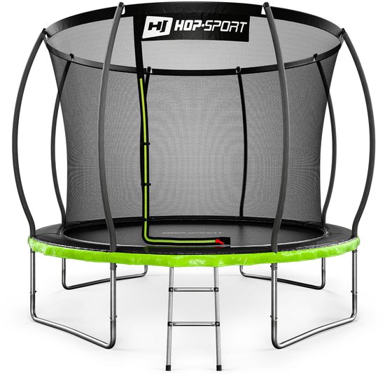 Hop Sport HS-PT10I – Trampoline – Ø305 cm – Binnenveiligheidsnet Pompoen – Incl. Ladder