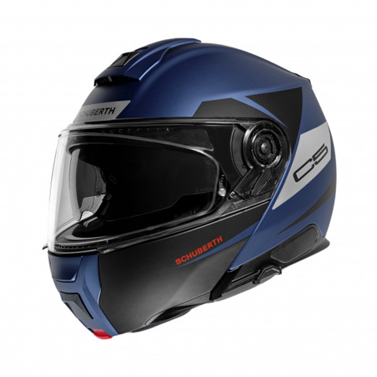 Schuberth C5 Eclipse Blauw Zwart Systeemhelm - Helm