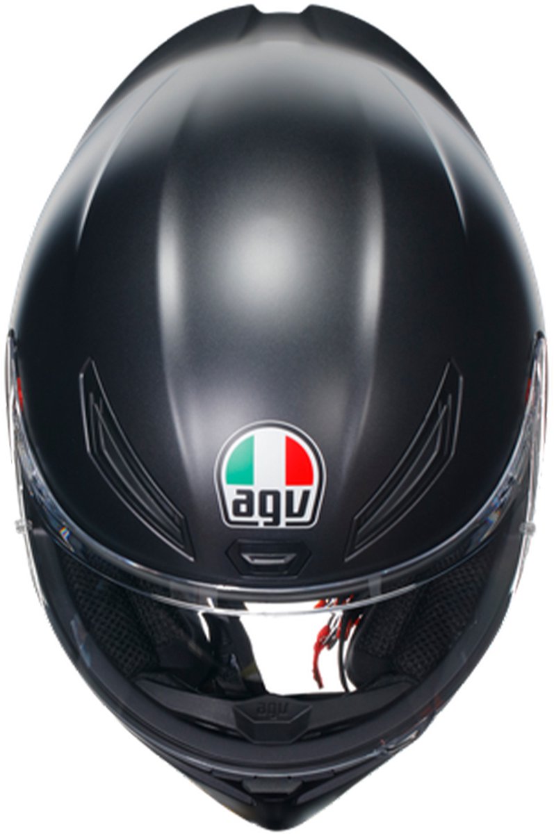 AGV K1 S E2206 Mat zwart Integraalhelm - Maat M - Integraal helm - Scooter helm - Motorhelm - Zwart - Scooterhelmen mannen en vrouwen. – foto 6