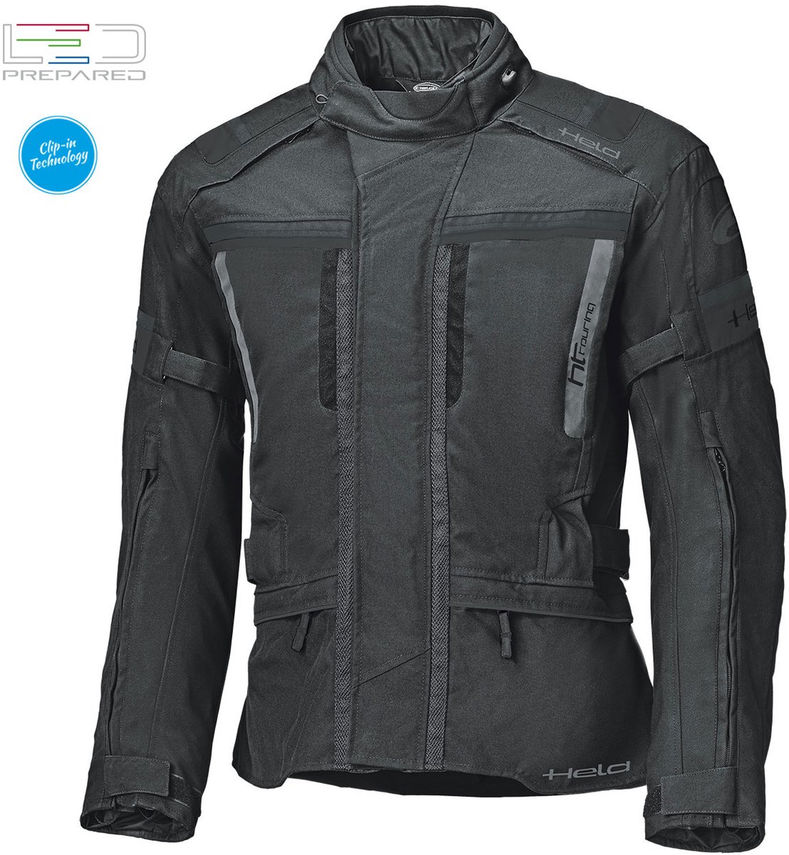 Held Tourino Top Zwart Waterdicht Textiele Motorjas - Jas