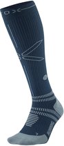 STOX Energy Socks Hardloopsokken Dames - Compressiekousen - Compressie Sokken Hardlopen - Sportsokken Blauw - Maat L: 40-43 - 1 Paar