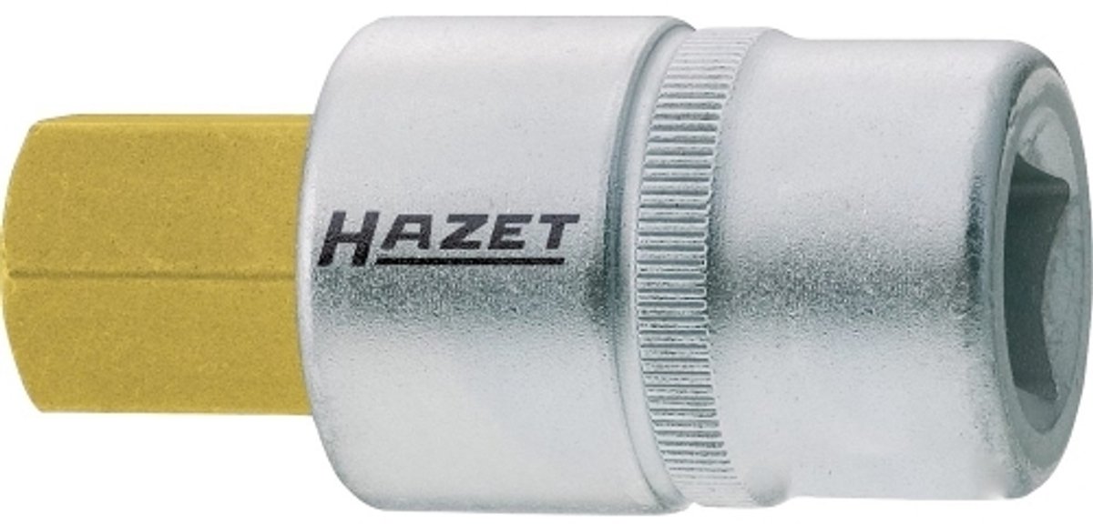HAZET Dopsleutelbit 986-5 · 1/2 inch (12,5 mm) vierkant hol · Binnen-zeskant-profiel · SW 5 mm