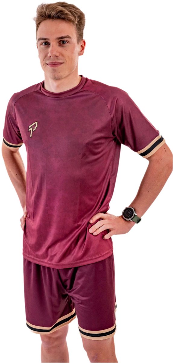 Proma Sports - Performance Short - Burgundy - M - Volwassenen - Unisex - Football - Esports - Handball - Teamsports - Hockey