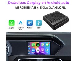 Becker met Carplay en Android auto voor autoradio | Geschikt voor Mercedes 2011 - 2016 | A B C E V Sprinter klasse | 2011 2012 2013 2014 2015 2016 | NTG 4.5 | Radio scherm met Navigatie | 2011 2012 2013 2014 2015