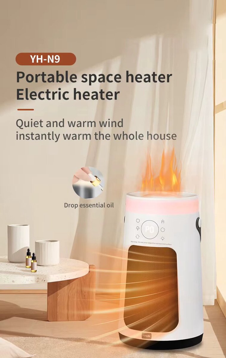 Uitverkoop 2-in-1 Elektrische Heater & Humidifier - Voor Snelle Verwarming en Gezonde Luchtvochtigheid!