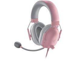 Razer Blackshark V2 X - Gaming Headset - 7.1 Surround - Noise Cancelling - Playstation - Quartz Roze