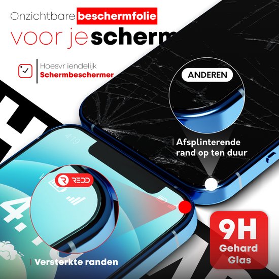 Protecteur d'écran iPhone 12 mini - S4 Ultra Strong Glas - 5.4 Pouces - Protecteur d'écran iPhone 12 mini - 2 pièces - Protecteur d'écran iphone 12 mini 5.4 - Protecteur d'écran iphone 12 mini