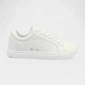 Lidmag Suprema Danssneakers Wit - Danssneaker Doorlopende Zool - Draaipunten - Danssneakers Dames en Heren - Maat 43