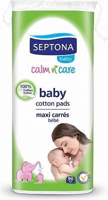 Septona baby cotton store pads 90