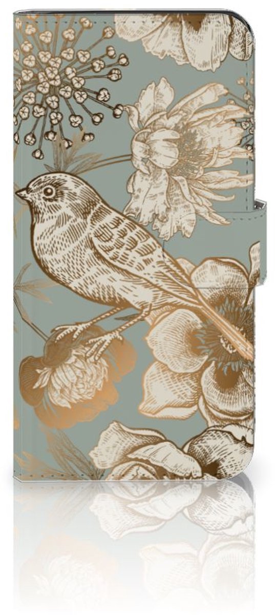 Hoesje voor Google Pixel 8A Vintage Bird Flowers