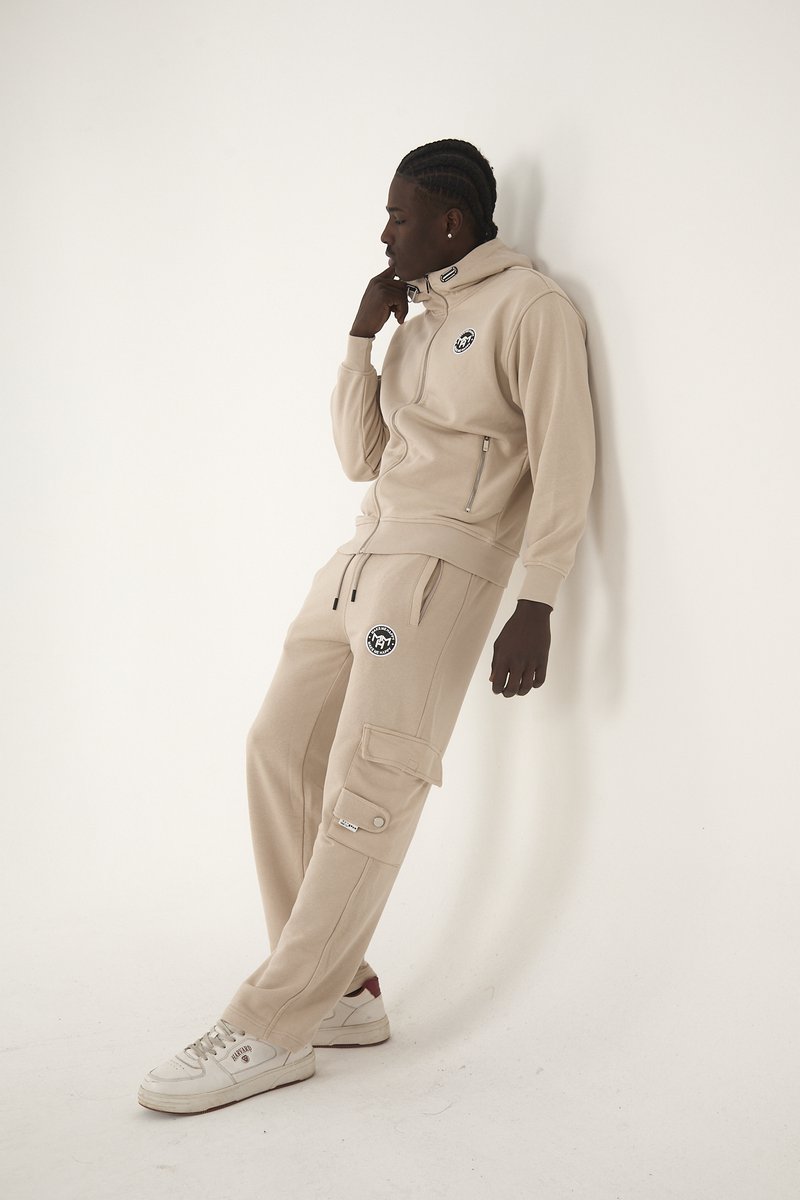 Trainingspak |Trainingspak Katoen - pak Met capuchon- Mannen Trainingspak Compleet Set trui + Broek XS