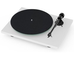 Pro-Ject T1 EVO Phono - Ingebouwde Voorversterker – Handgemaakt – Plug & Play – Wit