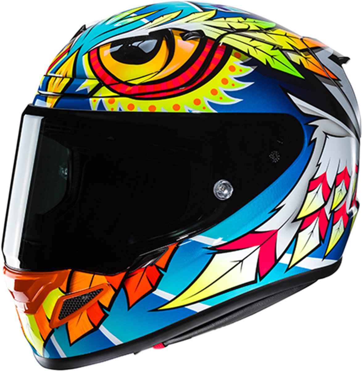 HJC RPHA 12 Spasso Blauw Wit Integraalhelm - Maat S - Helm