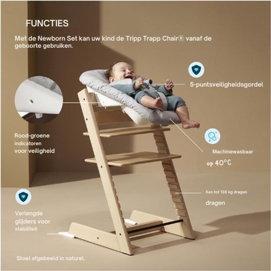 1 Stokke Tripp Trapp Rood - Nette staat