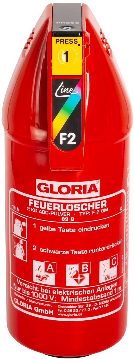 Gloria autobrandblusser, 2 kg, ABC