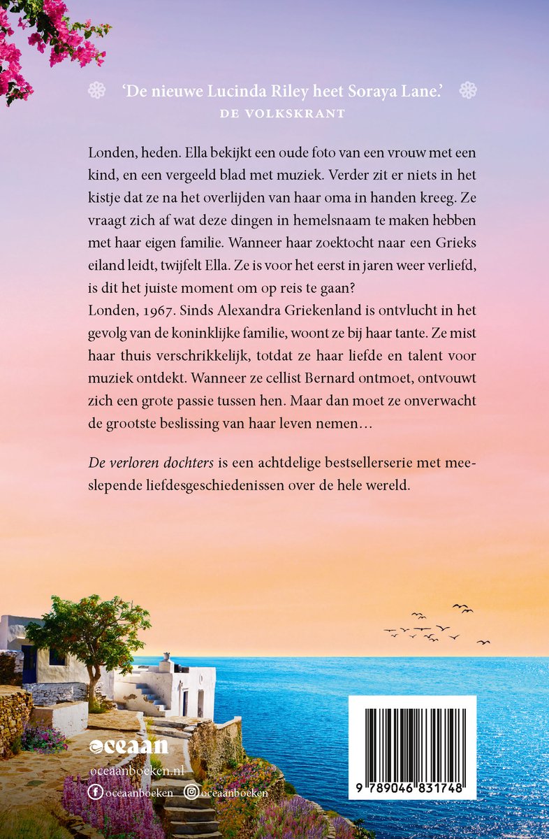 De verloren dochters 3 - De Griekse dochter - back cover