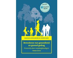Omslag van Bevorderen van gezondheid en gezond gedrag