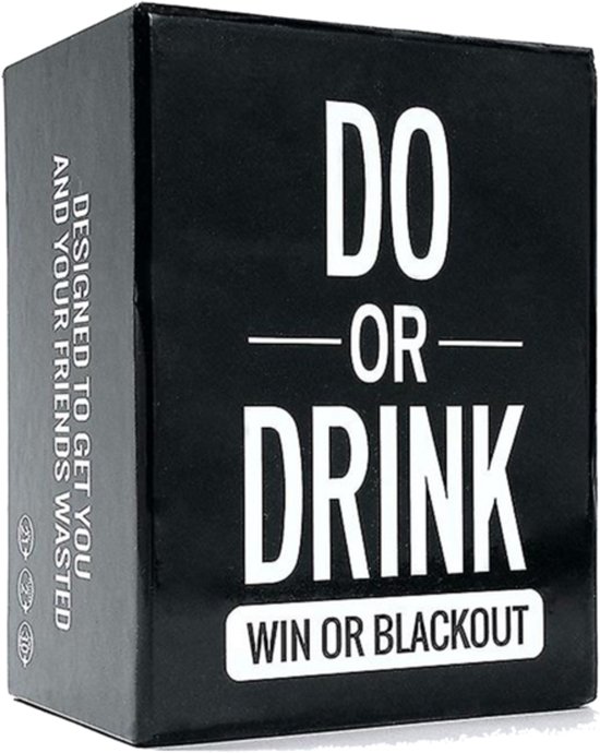 Foto: Do or drink drankspel kaartspel
